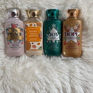 Bath & Body Works Festive Body Lotion Collection